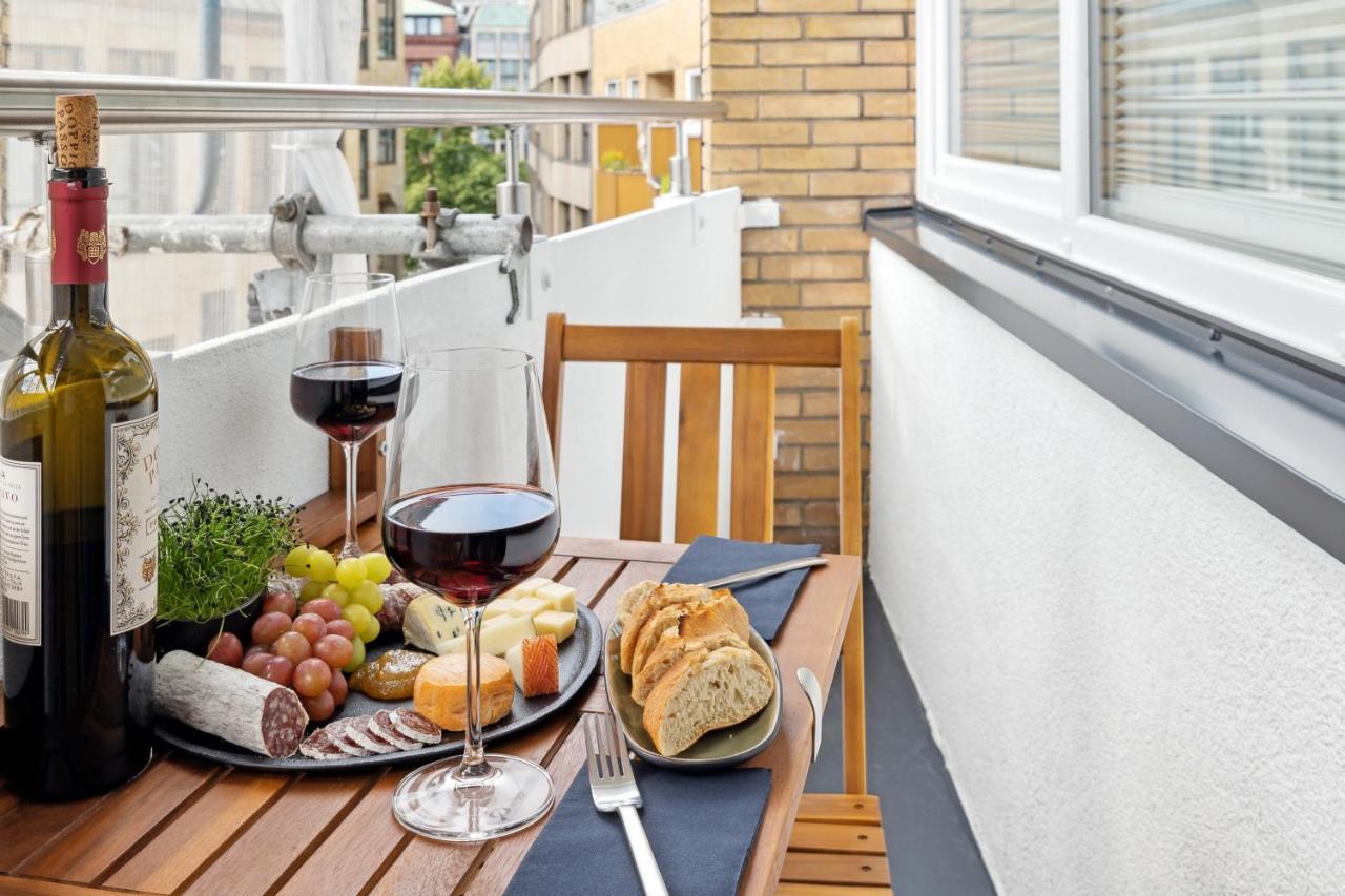Modernes Studio Am Bremer Dom Mit Balkon Extérieur photo